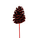 Large Burgundy Pinecone