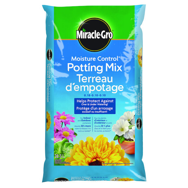 Miracle Gro Moisture Control Potting Mix - BLUE BAG