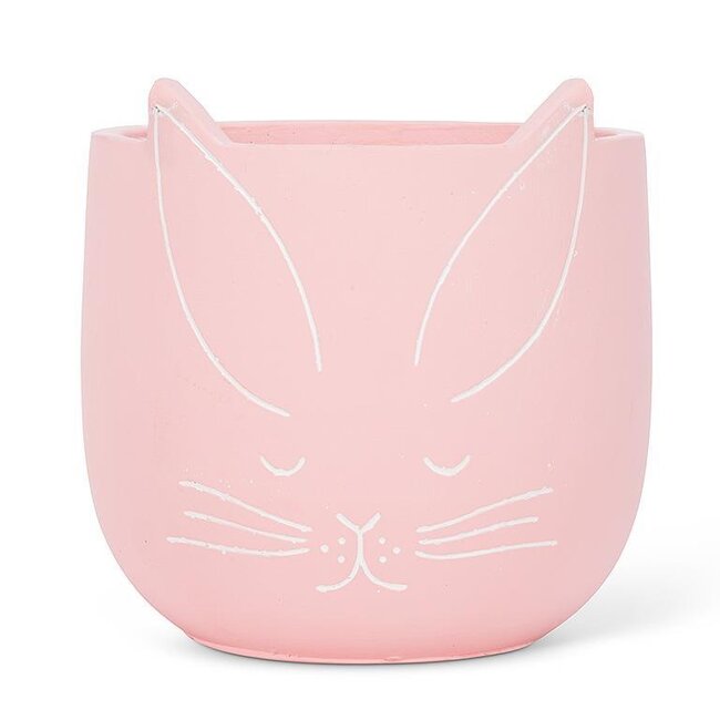 Pink Bunny Planter