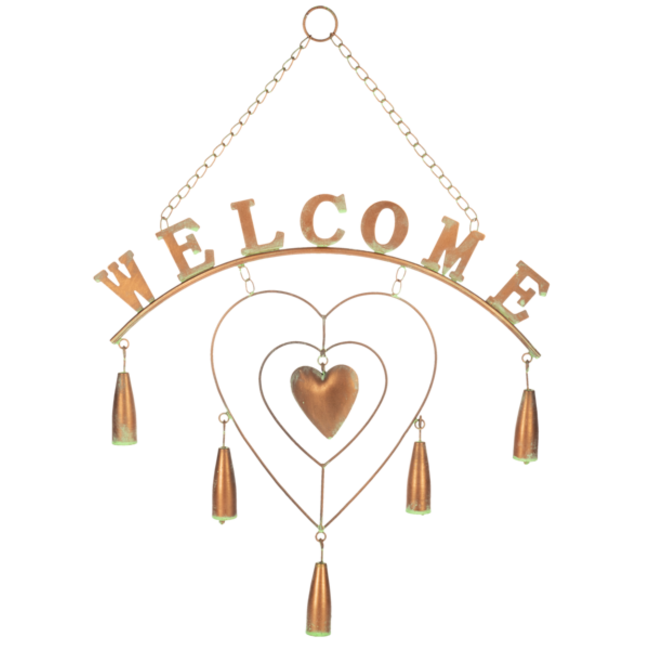 Metal Welcome Bells Windchime