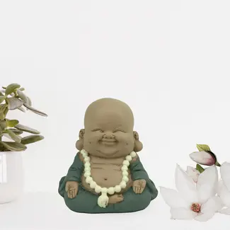 Polyresin Meditating Little Buddha