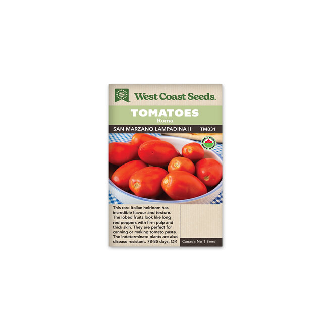 Tomatoes - San Marzano Lampadina II Organic