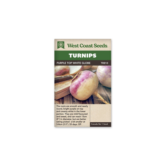 Turnips - Purple Top White Globe