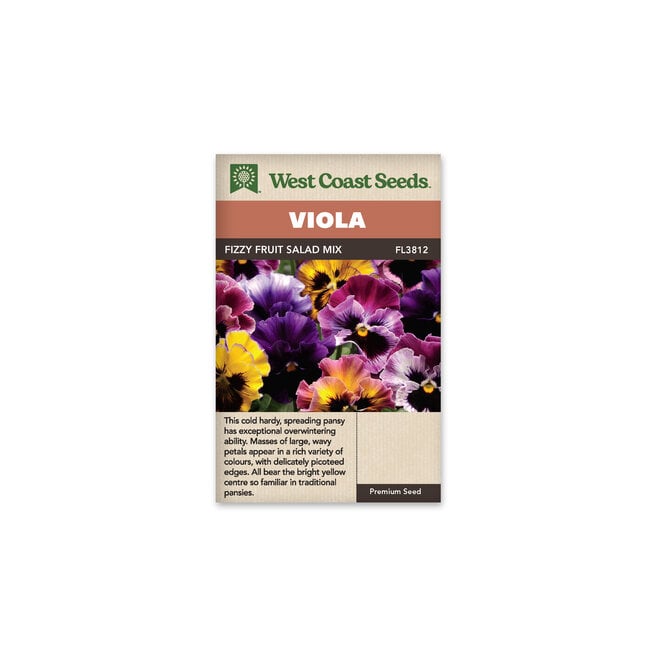 Pansies & Viola - Frizzle Sizzle Mix