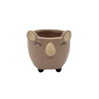 3" Brown Bear Planter