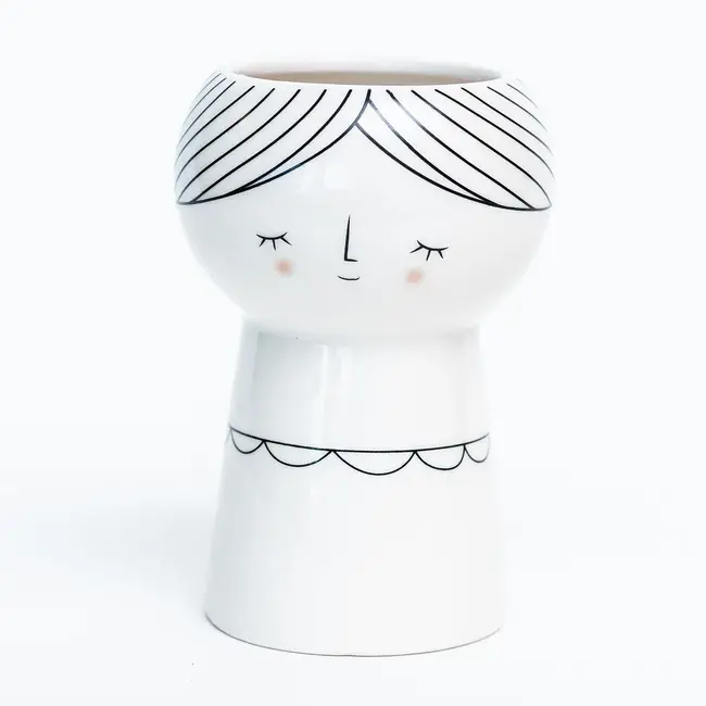 4" Agatha Dolomite Pot