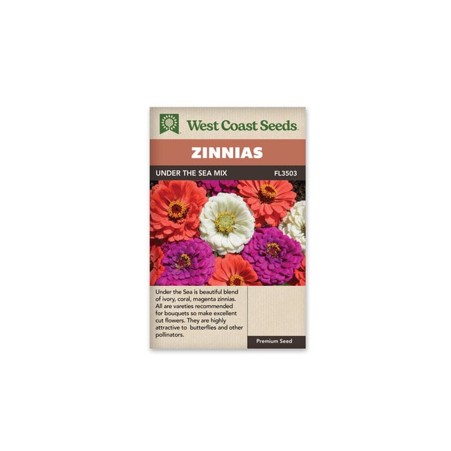 Zinnias - Under the Sea Mix