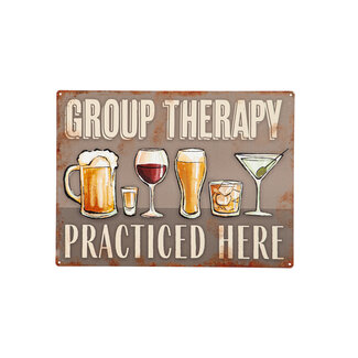 15x11" Group Therapy Wall Sign