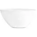 9x4" White Glazed Ceramic Boat Shaped Pot