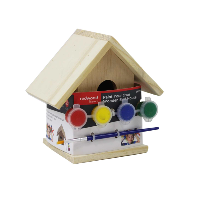 DIY Paint Your Own Birdhouse