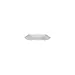 16" Square Clear Saucer