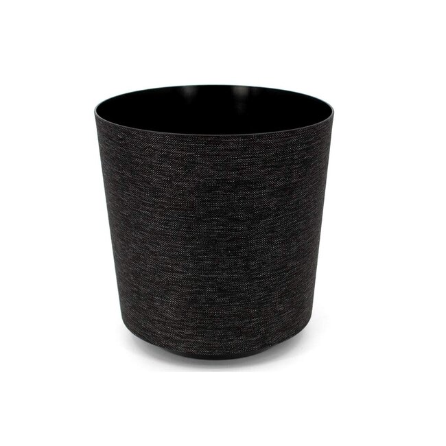 10" Gamma Textile Black Pot