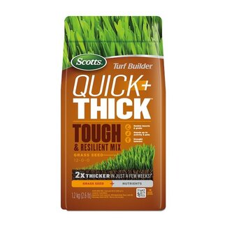 Scotts Turf Builder Quick+Thick Grass Seed Tough & Resilient 1.2kg