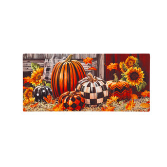 Fall Harvest Pumpkins Sassafrass Switch Mat