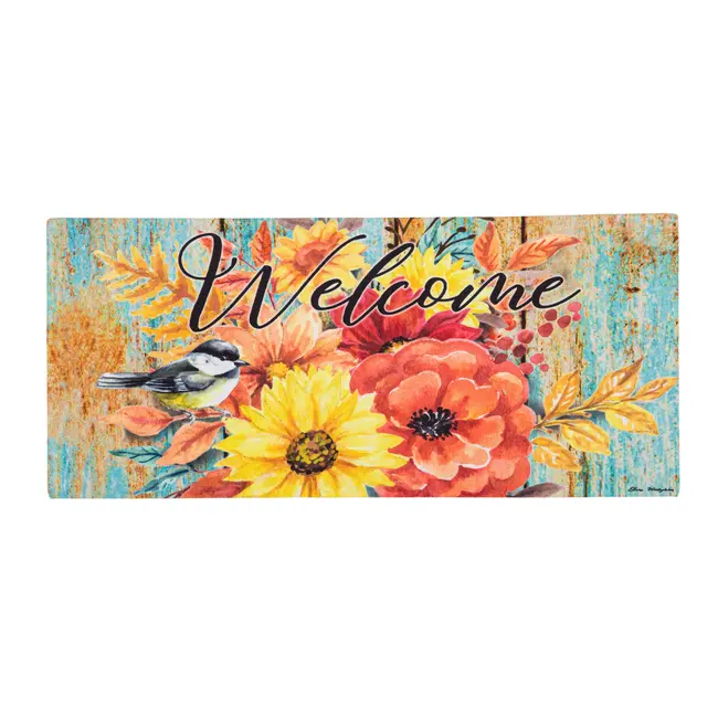 Fall Welcome Sassafrass Switch Mat