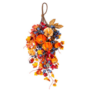 Harvest Pumpkin Wall Hanger