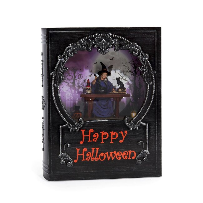 LED Potion Book Water Lantern
