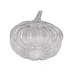 Clear Glass Pumpkin
