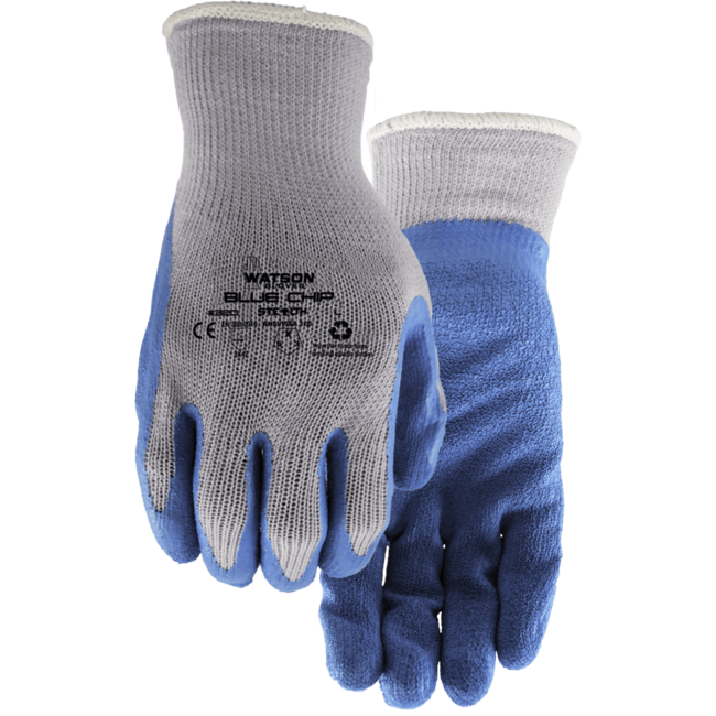 Stealth Blue Chip Gloves