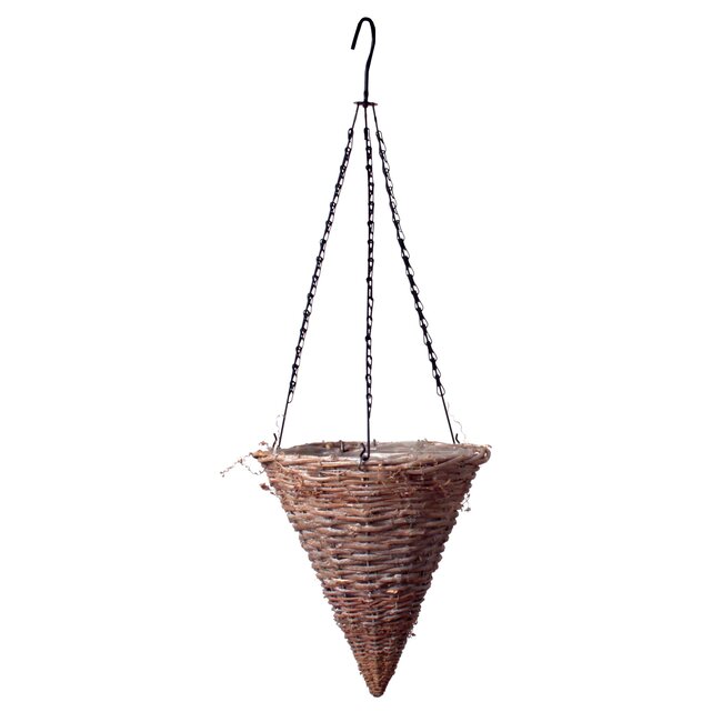 12" Grapevine Cone Basket