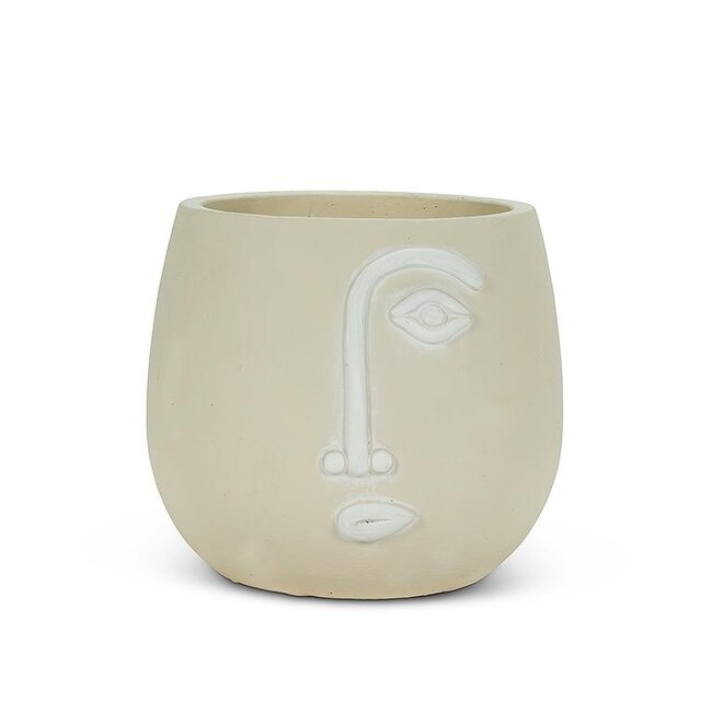 6" Half Face Pot