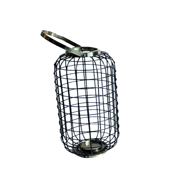 Black Wire Lantern