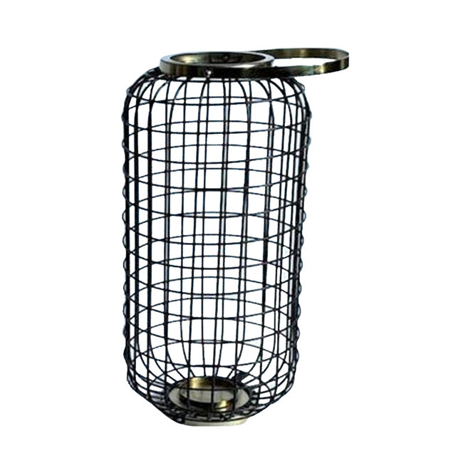 Black Wire Lantern