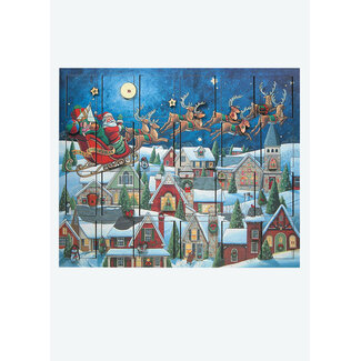 Santa's Sleigh Advent Calender