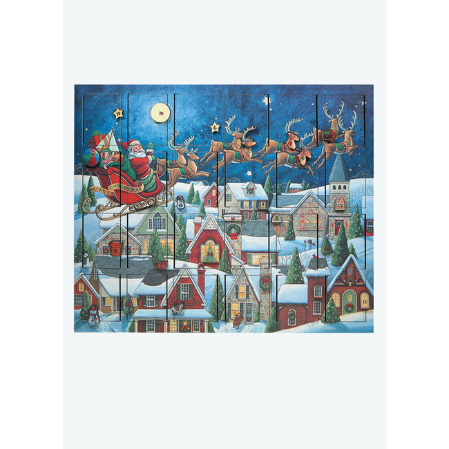 Santa's Sleigh Advent Calender