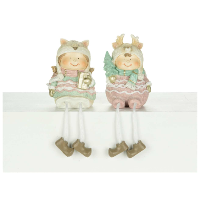 Blue/Pink Dangly Leg Child