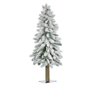 3.5' Flocked Pine Tree