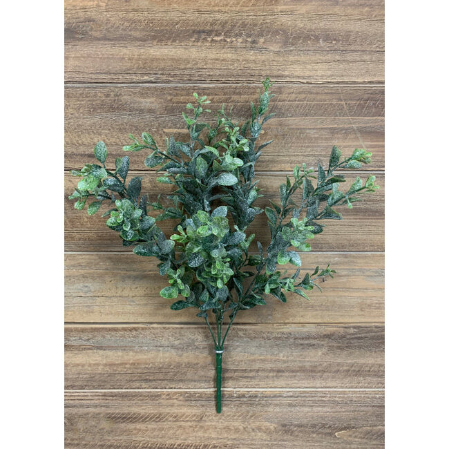16" Frosted Green Eucalyptus Leave Pic