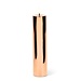 Metallic Rose Gold LED Pillar