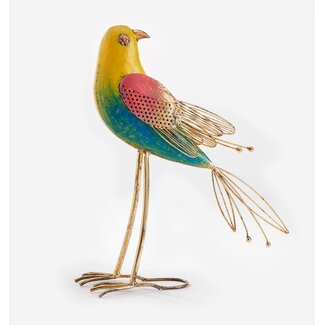 Gold Bird Metal Figurine