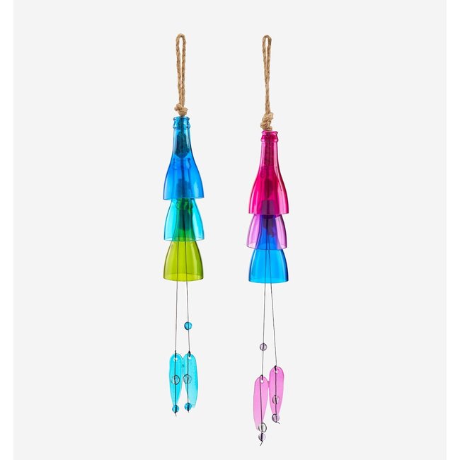 Coloured Glass Windchime