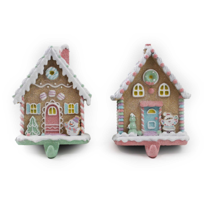 Gingerbread House Stocking Holder