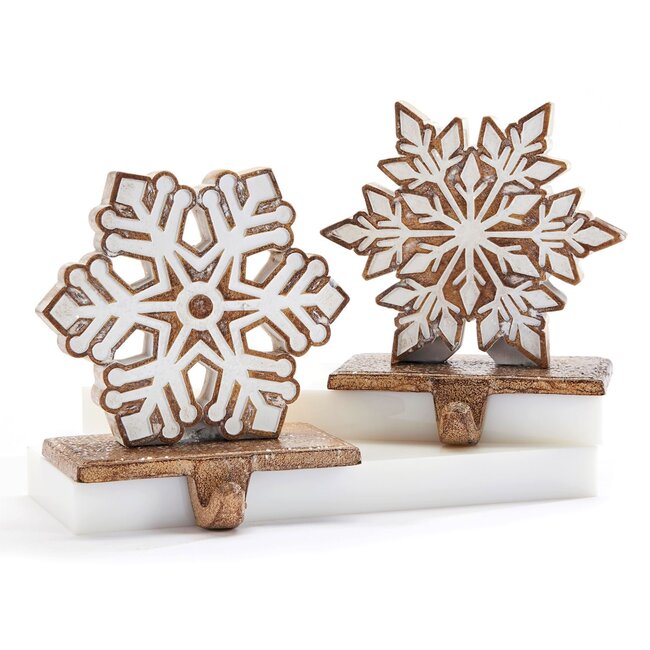 Snowflake Stocking Holder