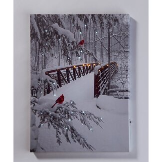 LED Canvas Bridge w/ Timer