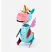 Metal Wobble Unicorn Figurine
