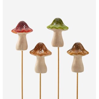 Ceramic Mushroom Plant Pic