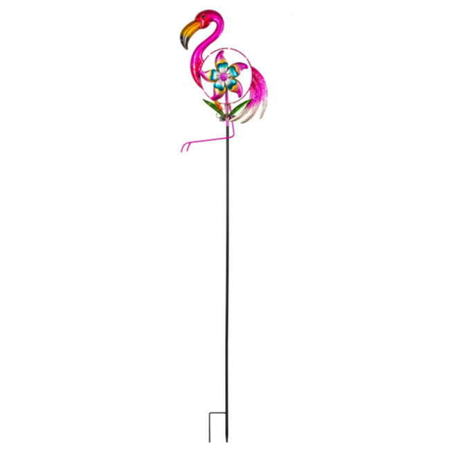 Flamingo Garden Stake