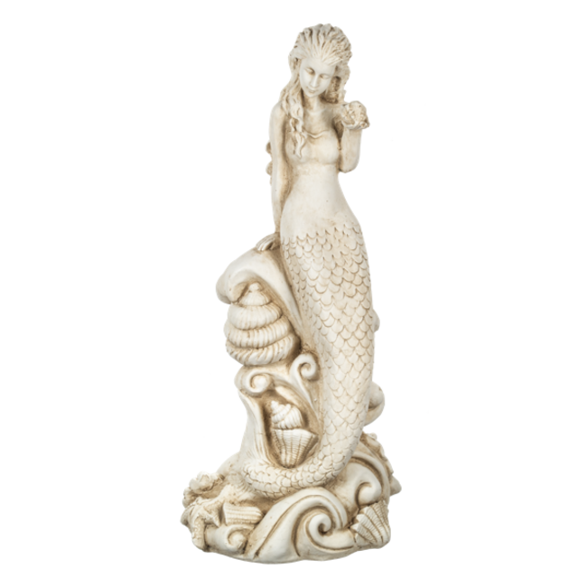 Ceramic Standing Mermaid