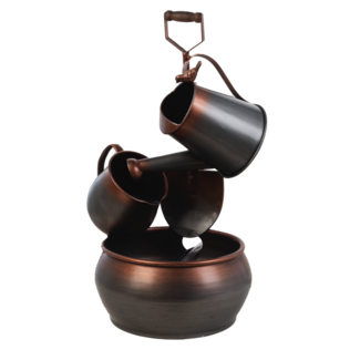 Iron Watering Can Fountain