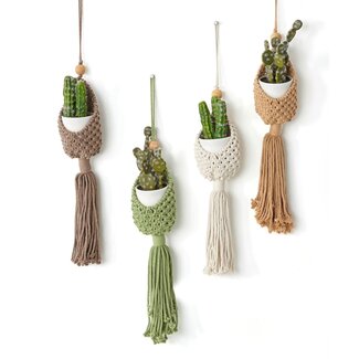 Macrame Hanging Planter Holder