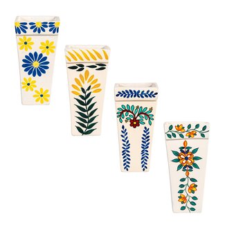 Ceramic Hand Painted Wall Planter
