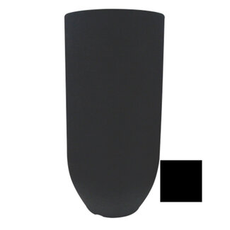 European Tall Vertical Planter Black