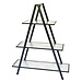 Metal Ladder Plant Stand w/ Zinc Shelves