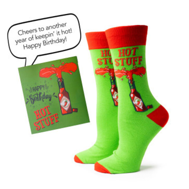 Two Left Feet Birthday Gift Card Sock Set