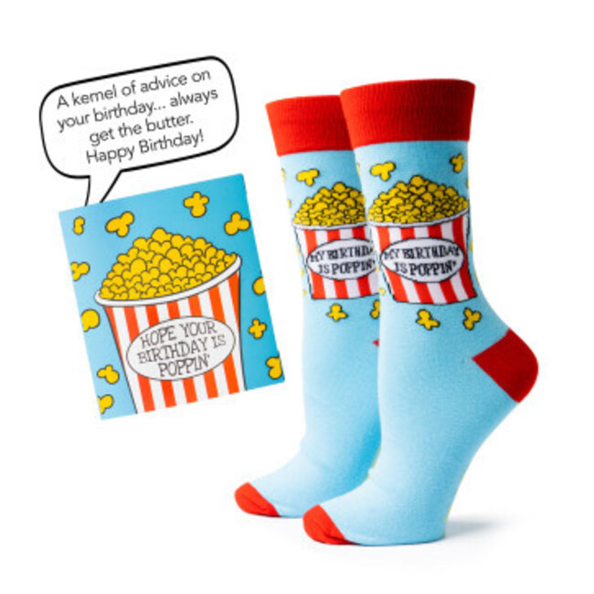 Two Left Feet Birthday Gift Card Sock Set