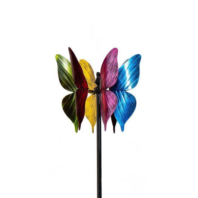 65" Colourful Butterfly Wind Spinner